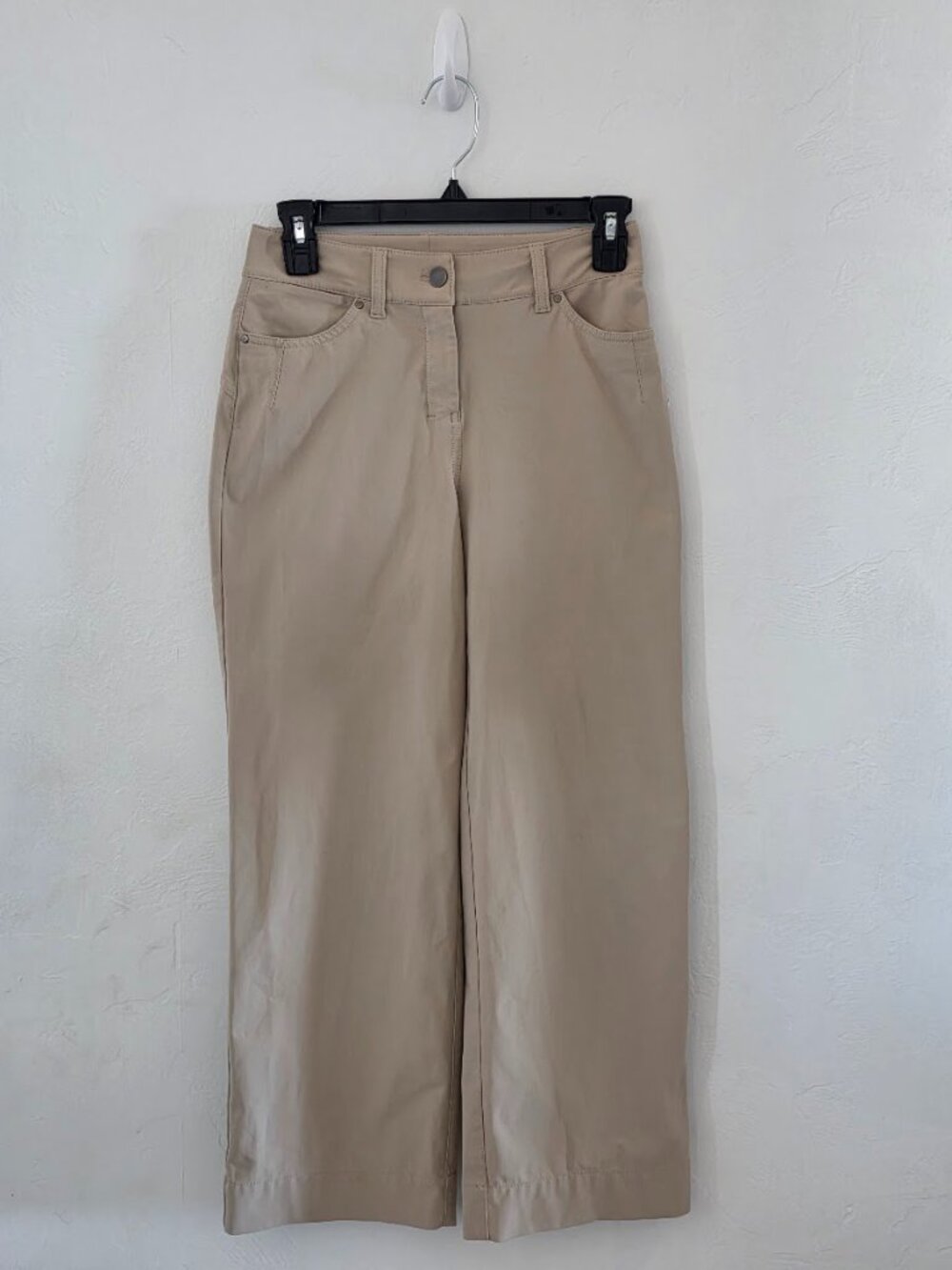 Lululemon City Sleek Wide Leg High Rise Pants Trench Warpstreme 5 Pocket 24 / 0